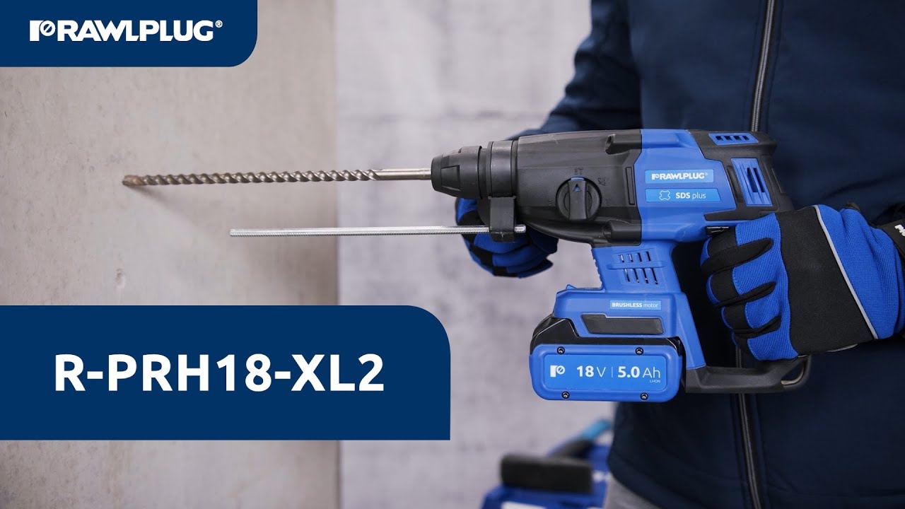 Akumuliatorinis rotacinis plaktukas - R-PRH18