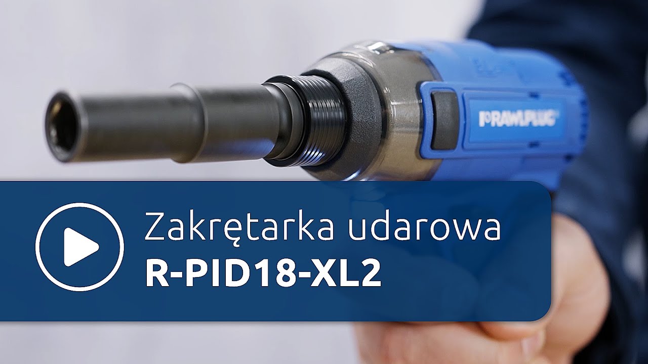 Zakrętarka udarowa R-PID18-XL2 - Rawlplug