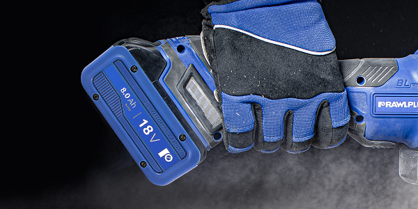 Hjustonai, turime sėkmės istoriją! Naujoji „Rawlplug“ baterija – net iki 60 % daugiau galios