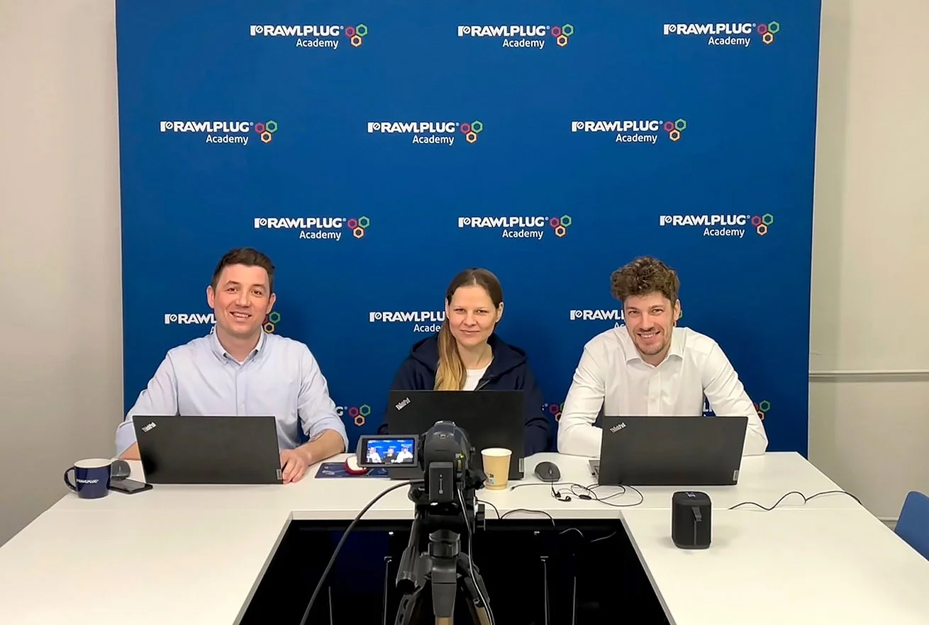 Rawlplug techninės pagalbos mokymai