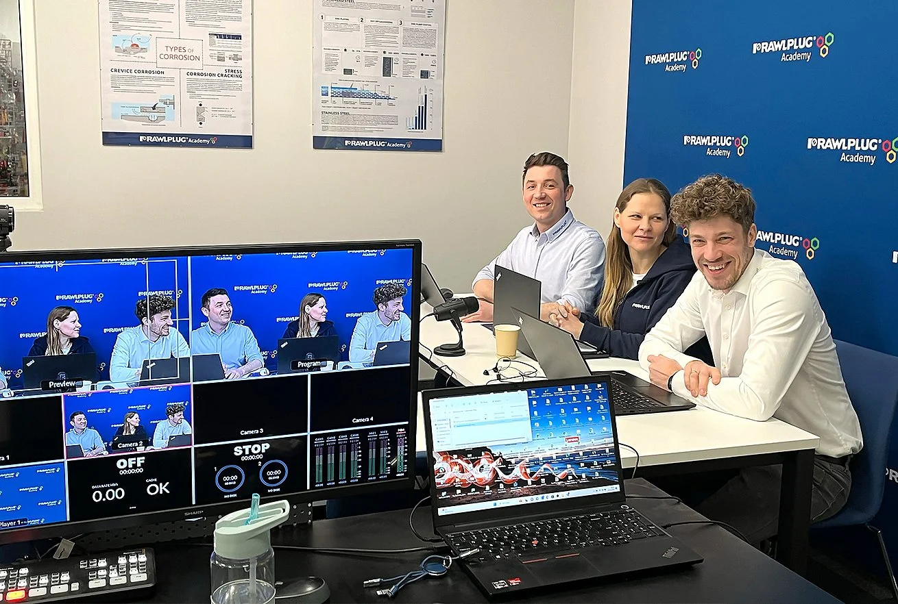 Rawlplug techninės pagalbos mokymai