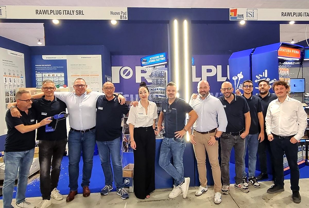 „Rawlplug“ parodoje „SAIE Bari“