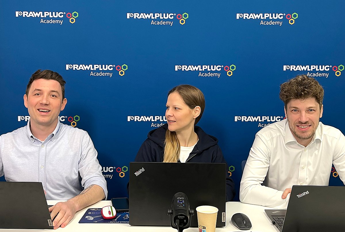 Rawlplug mokymų pagalba. EasyFix ir BIM mokymai