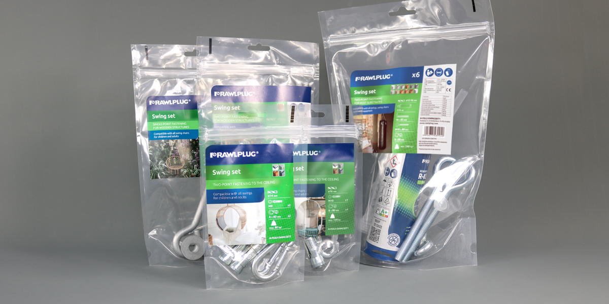 Rawlplug sertifikuoti montavimo rinkiniai: saugiai įrengkite sūpynes
