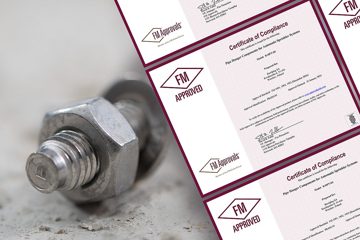 FM Global sertifikuotas R-HPTIII perveržiamasis varžtas