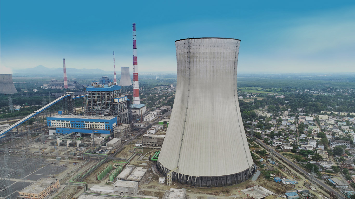 Aušinimo bokštų statyba