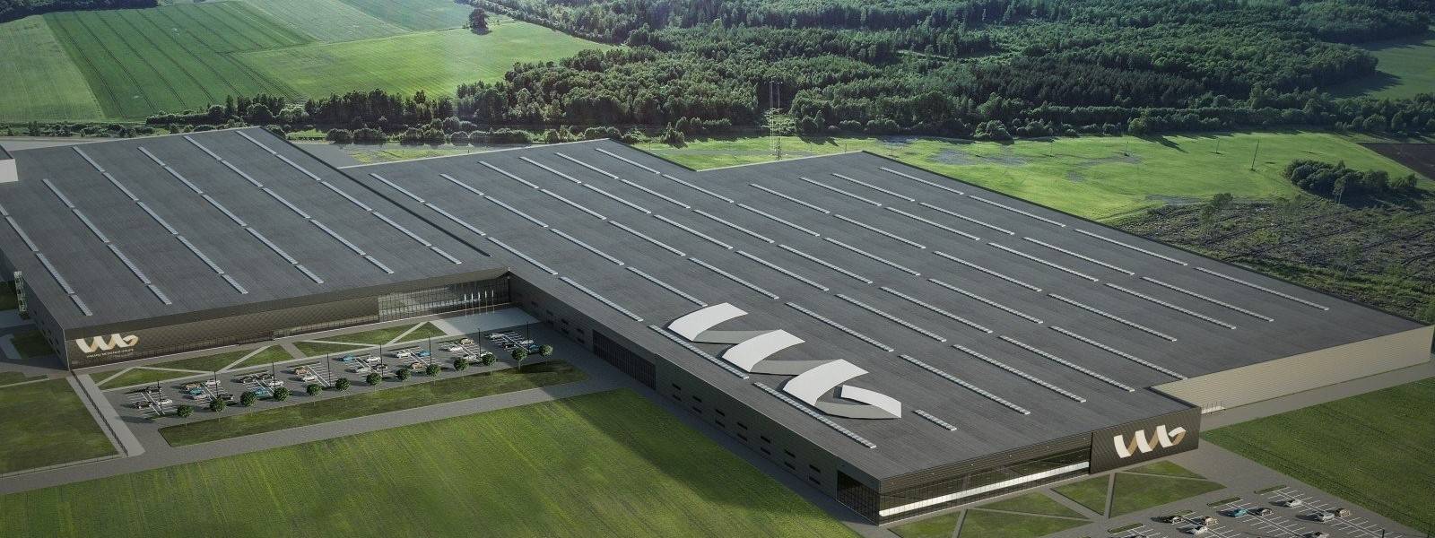 Vakarų medienos grupės gamyklos gamybos įrenginys