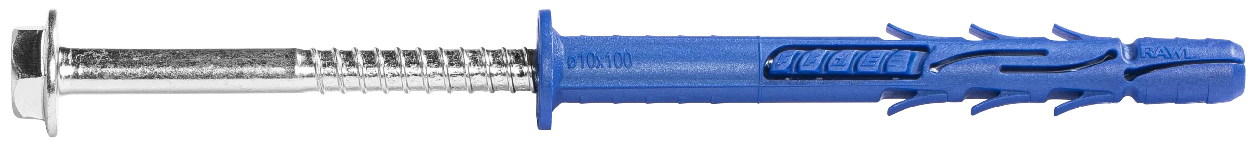 Rėmo tvirtinimas šešiakampiu varžtu cinkuota danga R-FF1-N-K-DT 10 × 140 mm – kartoninė dėžė – 25 vnt. - Image 2
