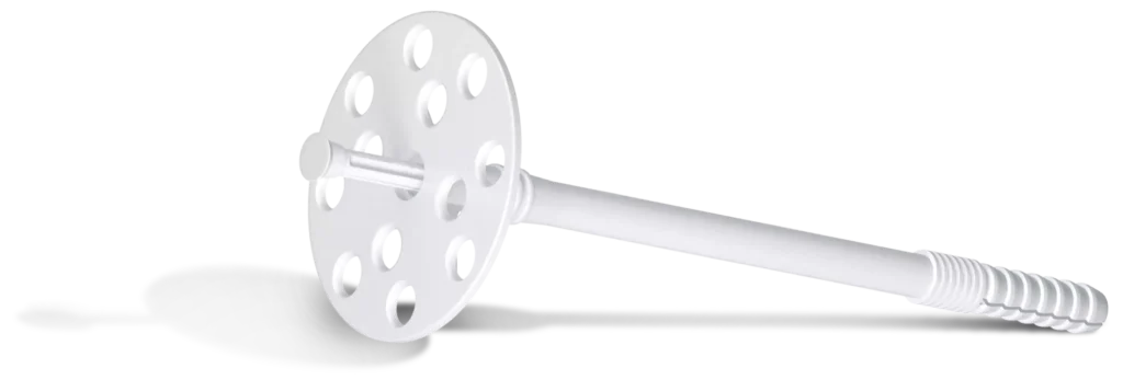 Fasado kaištis su įsmeigtu plastikiniu kaiščiu KI-10 120 mm – kartoninė dėžė – 250 vnt.
