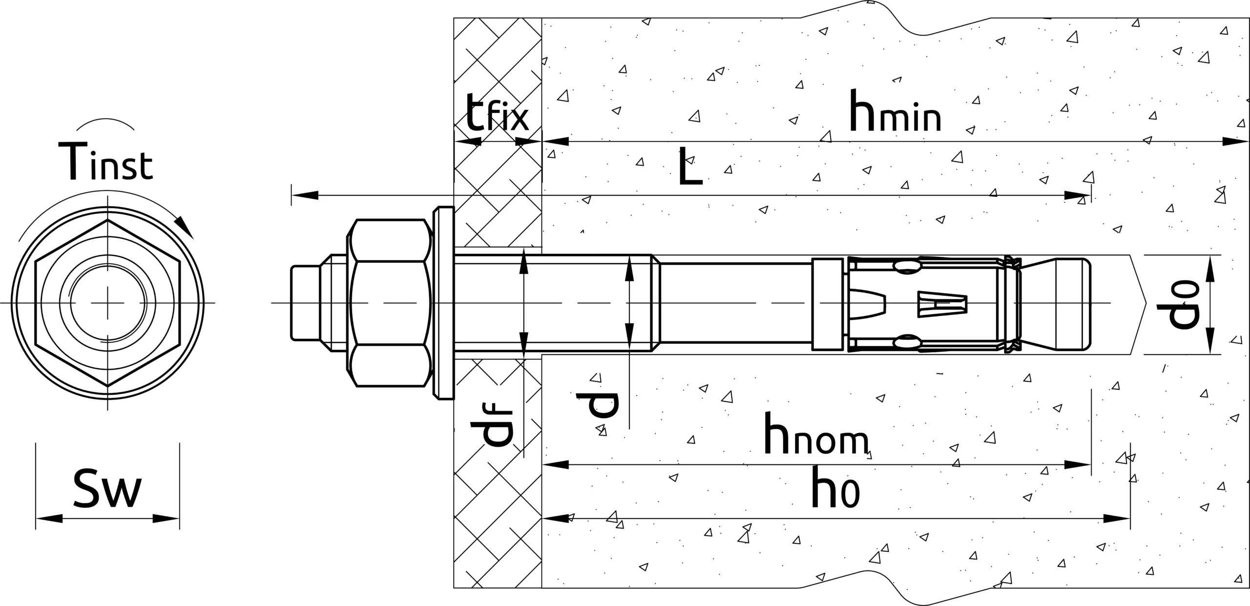 Nerūdijančio plieno juostos inkaras A4 R-HPTII-A4 8 × 115 mm – kartoninė dėžė – 100 vnt. - Image 7