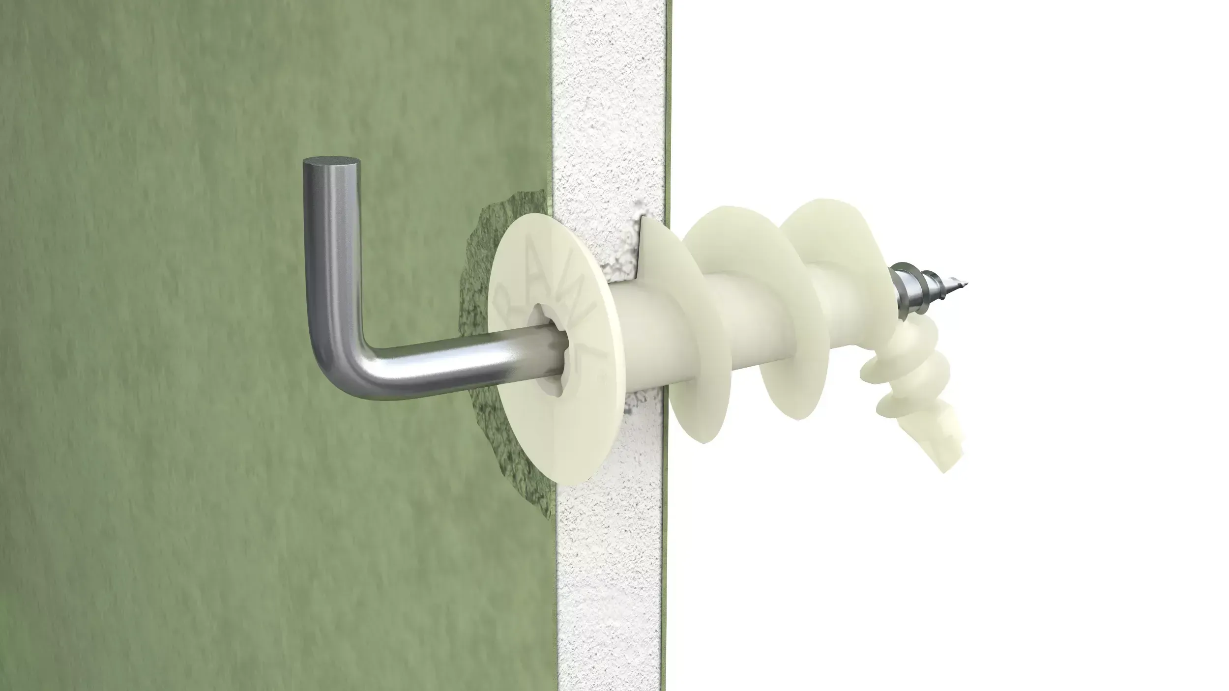 DRA01 Nailono savaime gręžiantis gipso kartono tvirtinimo elementas 16 × 36 mm – kartoninė dėžė – 100 vnt. - Image 4