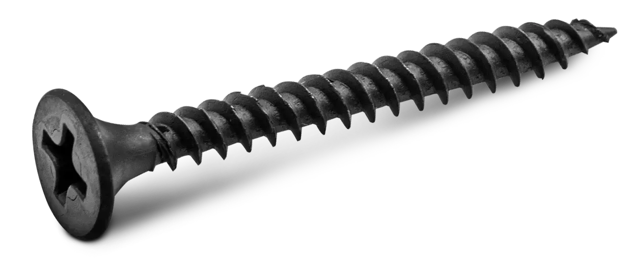Fosfatinis varžtas gipso kartono plokštėms - metalinis R-FS 4,8 × 110 mm – kartoninė dėžė – 200 vnt.