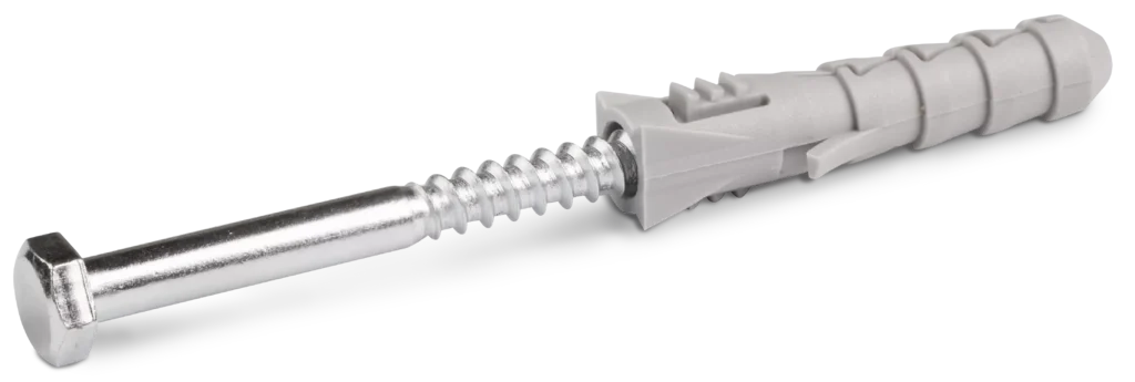 FIX Išplėtimo kaištis 12 × 60 mm su šešiakampiu varžtu 8,0 × 60 mm – lizdinė pakuotė – 3 vnt.