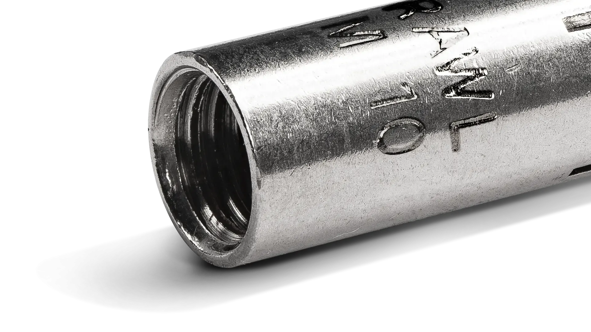 Cinkuotas įvorės inkaras su vidiniu sriegiu R-DCA M16 mm – plastikinis maišelis – 1 vnt. - Image 5