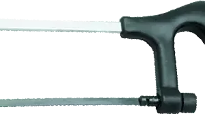 Pjūklo 150 mm plastikinė rankena – popierinė pakabinama pakuotė – 1 vnt.