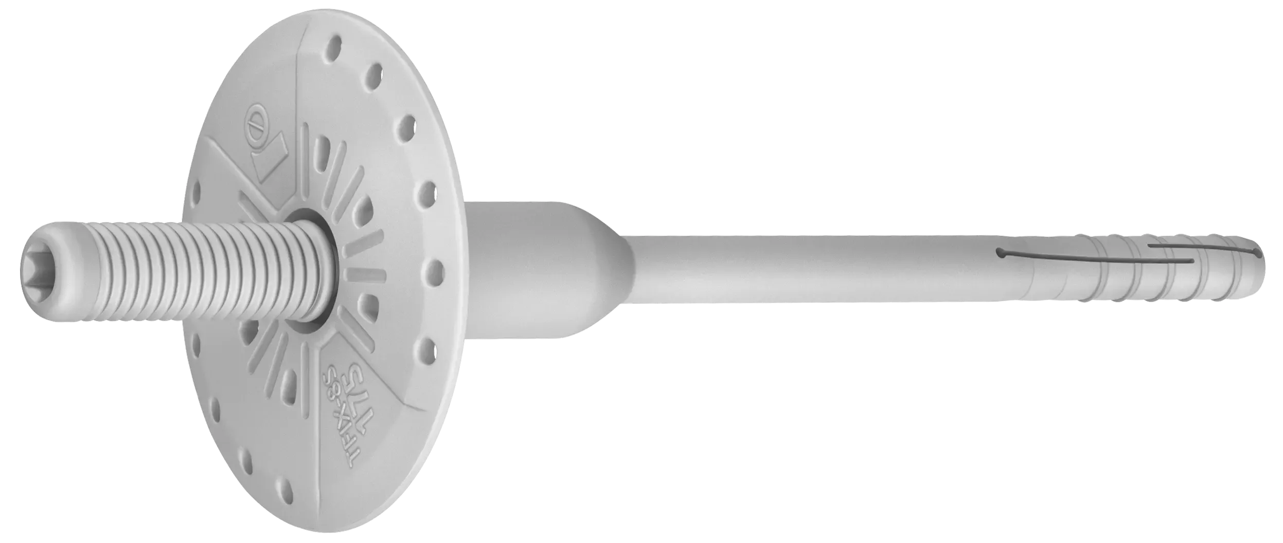 Universalus fasado kaištis su įsukamu metaliniu kaiščiu R-TFIX-8S 355 mm – kartoninė dėžė – 100 vnt. - Image 2