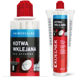 Universalus poliesterio cheminis inkaras KEM-PSF žieminis, Koelner – plastikinė kasetė – 300 ml