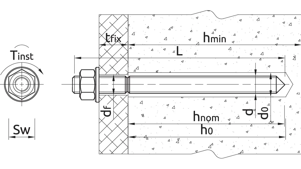 Žieminė versija su poliesteriu sujungtu inkaru R-KEM-II – plastikinė kasetė – 410 ml - Image 7