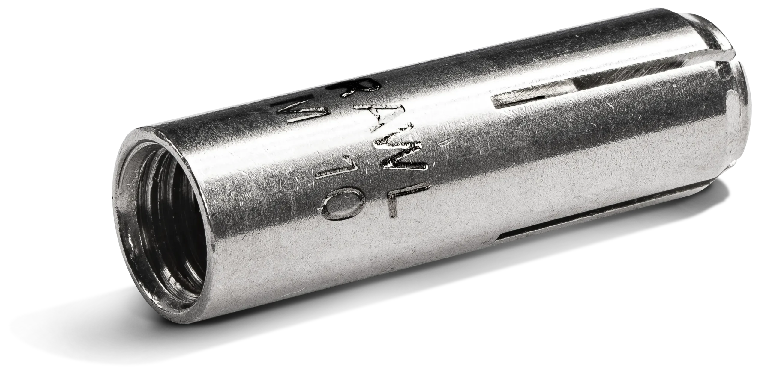 Cinkuotas įvorės inkaras su vidiniu sriegiu R-DCA M16 mm – plastikinis maišelis – 1 vnt.