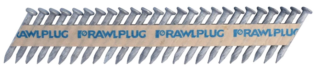 3,8 × 38 mm susukamos vinys dailidės tvirtinimo detalėms, skirtoms PMC38 ir GMC38 vinių įkalimui – kartoninė dėžė – 2200 vnt.