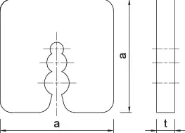 Tarpiklis 8 mm – kartoninė dėžė – 25 vnt. - Image 3