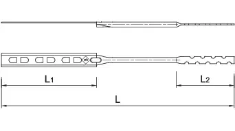 Inkaras trijų sluoksnių sienoms MULTI 300 mm – kartoninė dėžė – 250 vnt. - Image 5