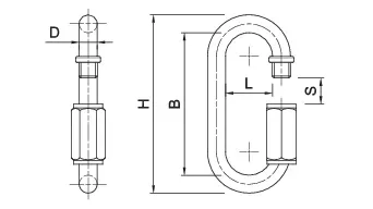 Varžtinė jungtis 4 mm – plastikinis maišelis – 2 vnt. - Image 7
