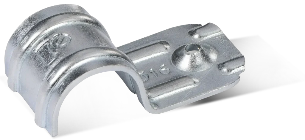 Plieniniai kabelių laikikliai 16 mm – kartoninė dėžė – 100 vnt.