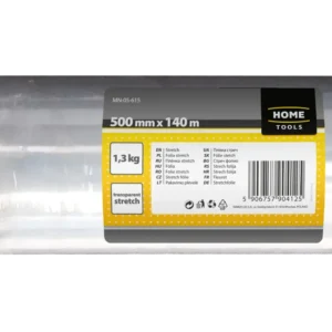 Tampri folija, skaidri, plotis 500 mm – ritinys – 140 m