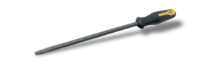 Apvalios medienos raspas 250 mm – popierinė pakabinama pakuotė – 1 vnt.