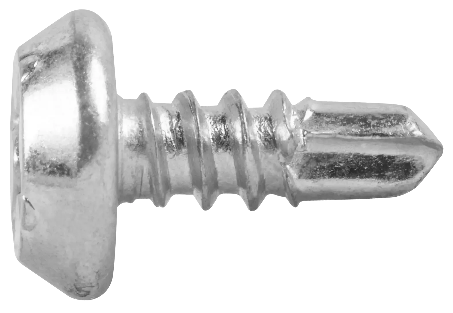 Cinkuotas savaime gręžiantis varžtas su sriegiu metalui WS 3,5 × 95 mm – lizdinė pakuotė – 200 vnt. - Image 2