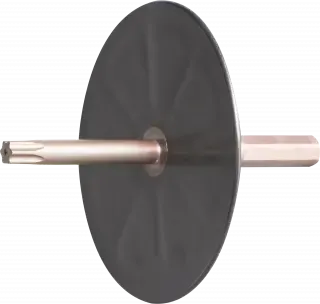 T40 įleidžiamas montavimo įrankis įsukamam kaiščiui R-TFIX-8S-X, juodas – kartoninė dėžė – 1 vnt. - Image 2