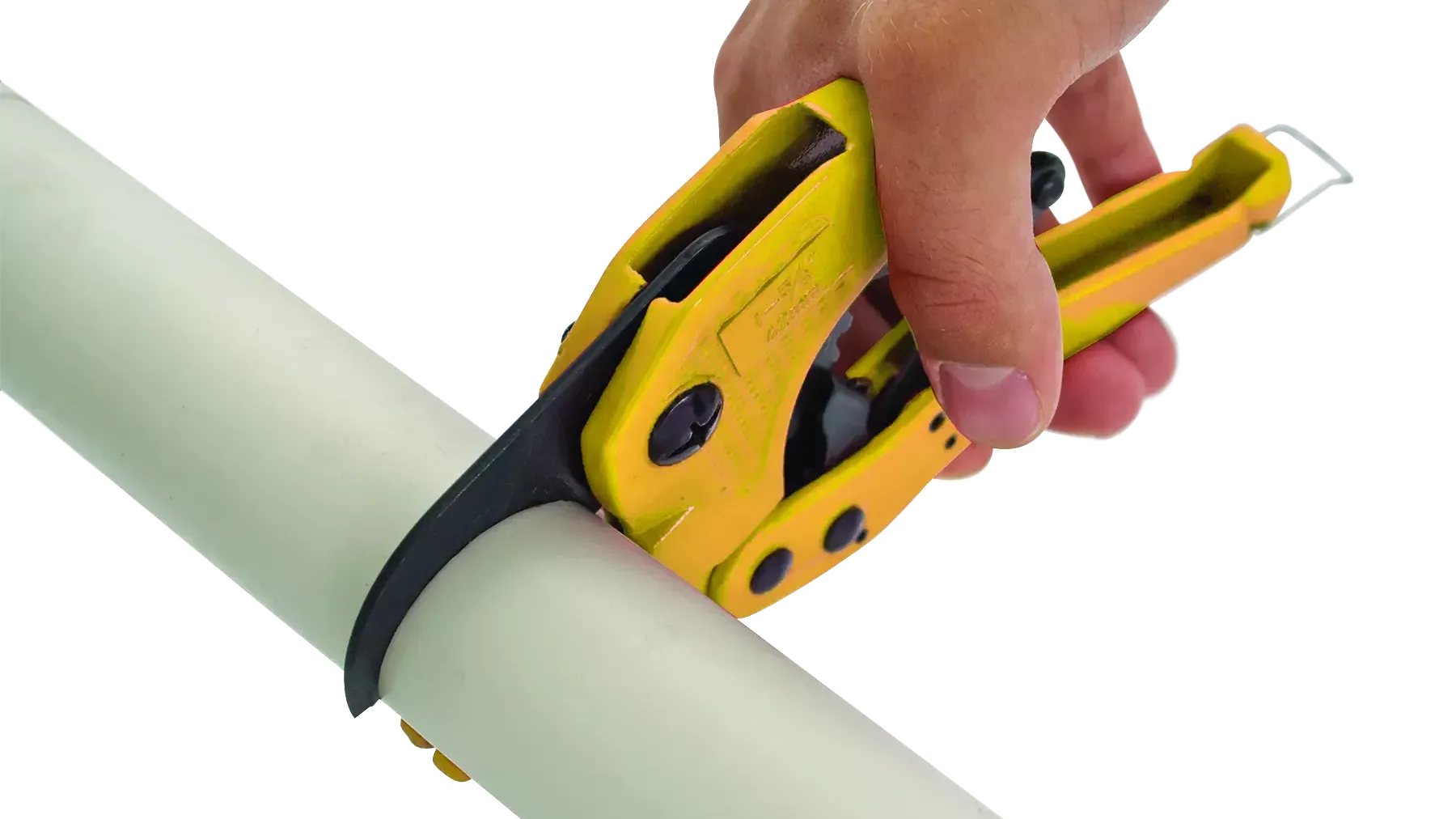Vamzdžių pjovimo žirklės nuo PVC iki 42 mm – lizdinė pakuotė – 1 vnt. - Image 3