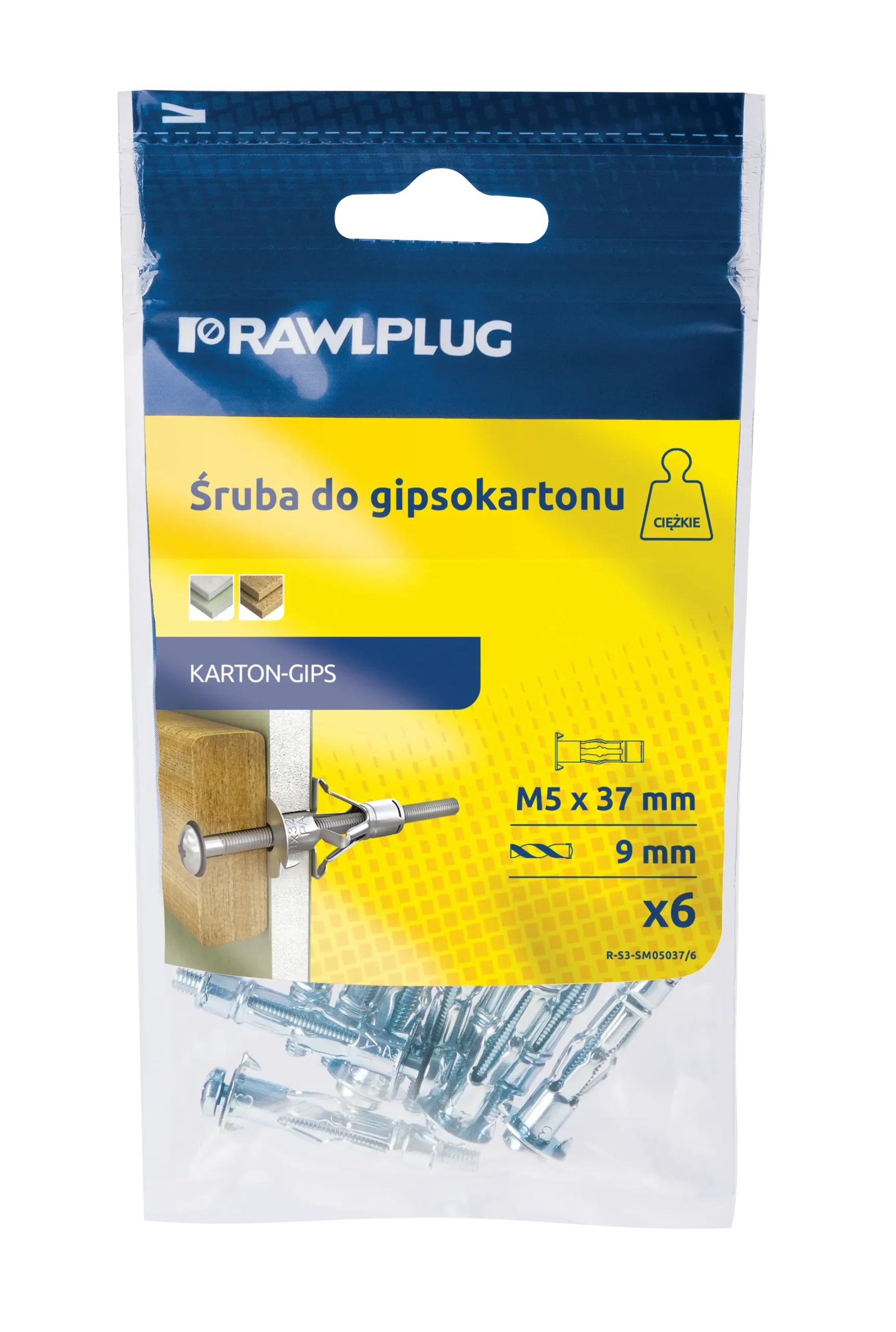 SM Interset M5 × 37 mm – plastikinis maišelis – 6 vnt. - Image 3
