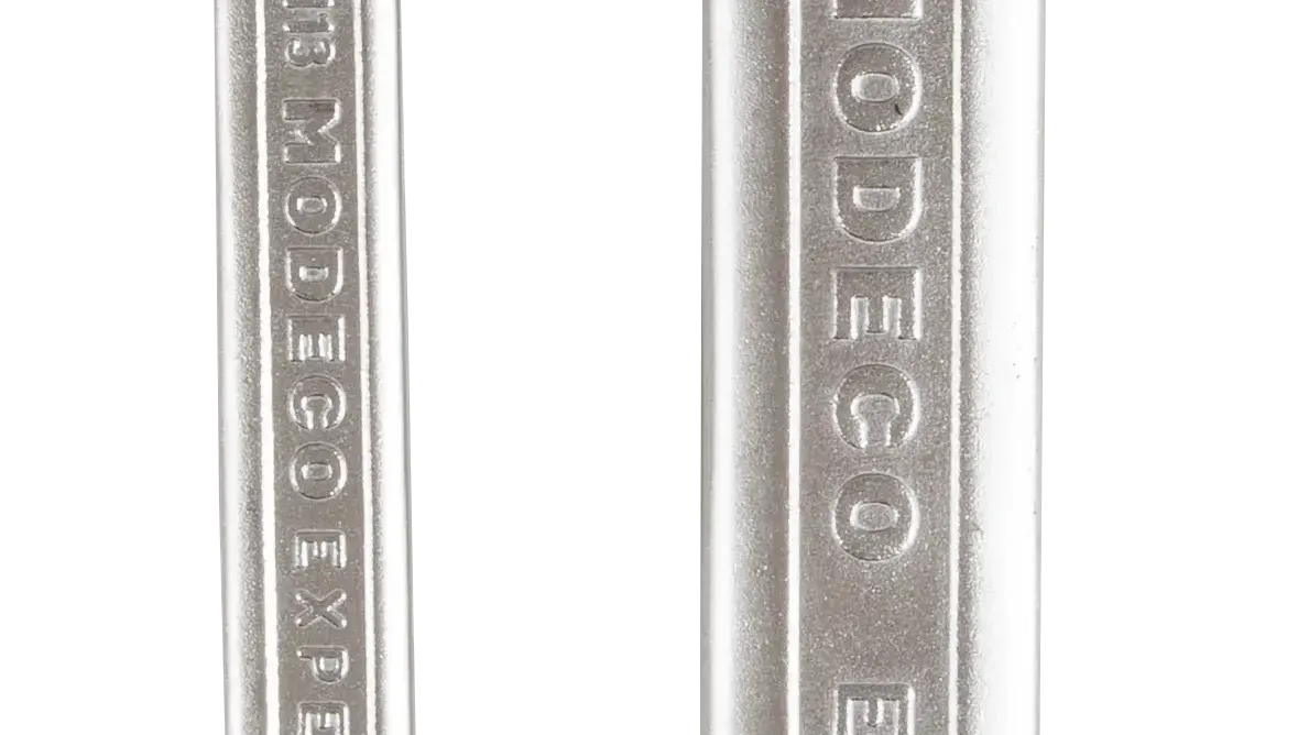 Kombinuotų veržliarakčių rinkinys 8-19 mm Cr-V satin – plastikinė dėžutė – 8 elementų - Image 5