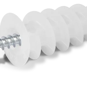DRA-01-LONG Nailonas savaime gręžiamas gipso kartonas 16 × 46 mm su varžtu 4,0 × 40 mm – plastikinis maišelis – 8 vnt.