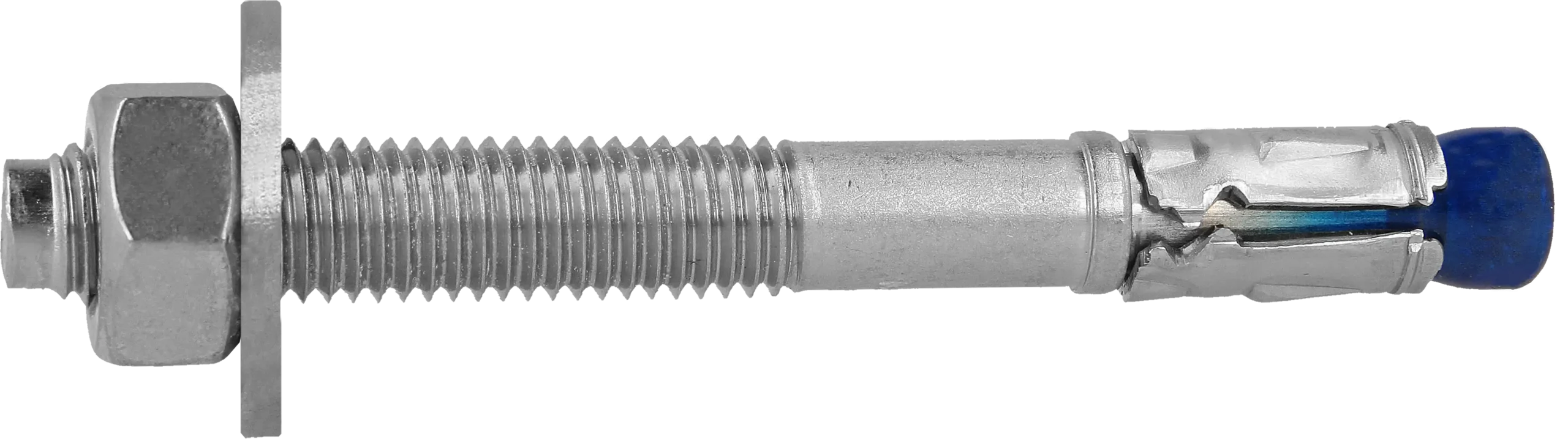 Nerūdijančio plieno juostos inkaras A4 R-HPTIII 8 × 95 mm padidinta poveržlė – kartoninė dėžė – 100 vnt. - Image 2
