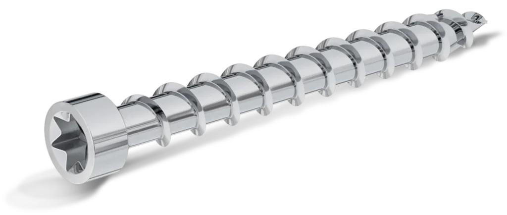 PROCUT Visiškai sriegiuoti konstrukciniai varžtai su cilindrine galvute 8,0 × 220 mm – kartoninė dėžė – 50 vnt.
