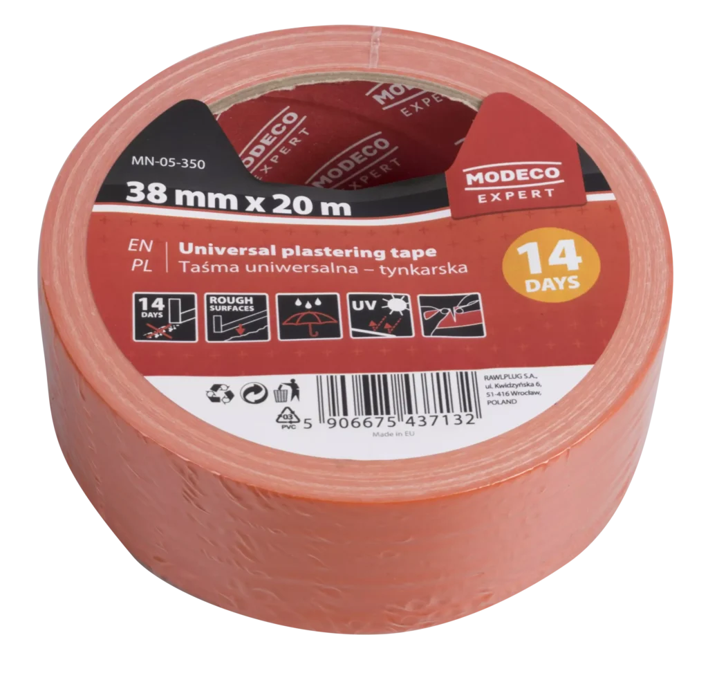 Tinkavimo juosta 38 mm x 20m – etiketė – 1 vnt.