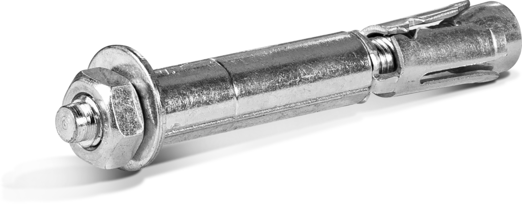 SafetyPlus išsiplėtimo įvorės inkaras su strypu ir veržle R-SPL-BP M16 × 185 mm – kartoninė dėžė – 10 vnt.