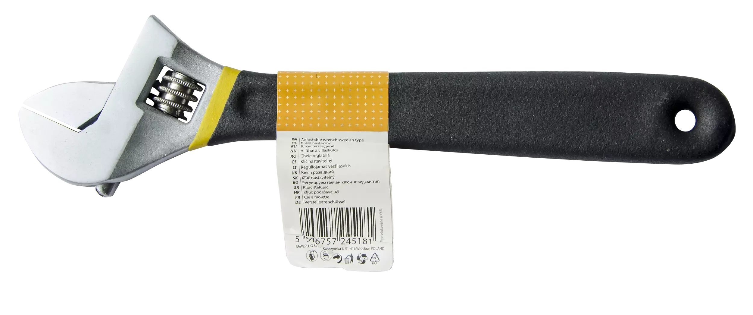 300 mm reguliuojamu veržliarakčiu izoliuotas – etiketė – 1 vnt. - Image 2