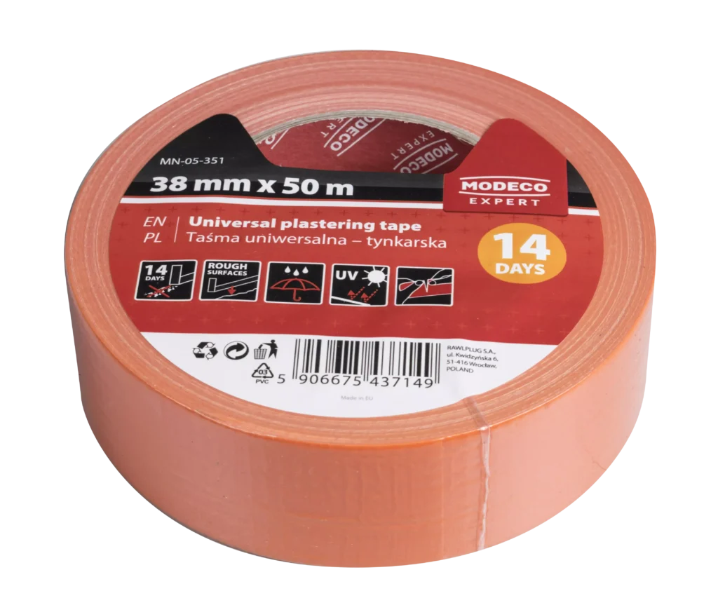 Tinkavimo juosta 38 mm x 50m – etiketė – 1 vnt.