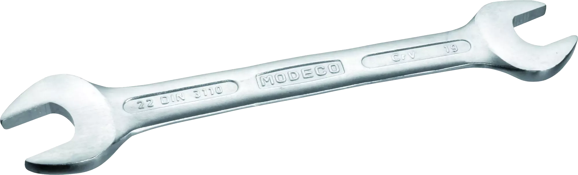 Dvipusis veržliaraktis 13 × 17 mm Cr-V satinas – plastikinė pakabinama pakuotė – 1 vnt.
