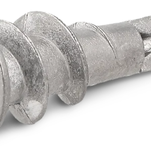 DRAM Metalinė savaime gręžianti jungtis gipso plokštėms 13 × 31 mm su tiesiu kabliu – lizdinė pakuotė – 4 vnt.