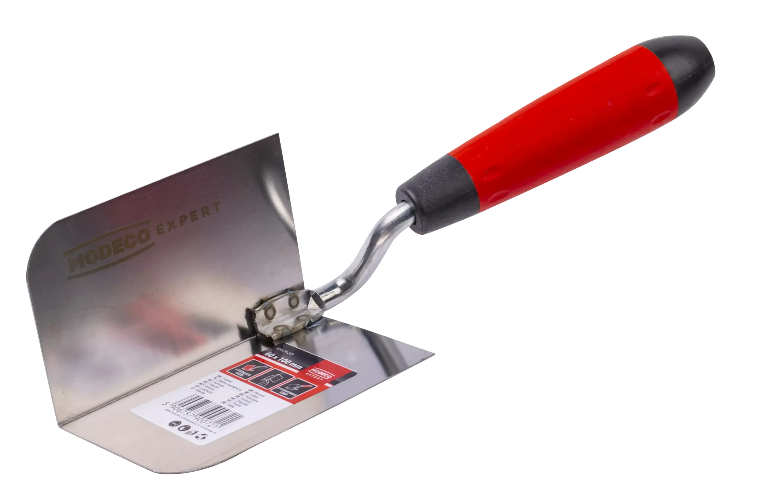 Vidinis kampinis tinko langas 60 × 100 mm 2k – etiketė – 1 vnt.