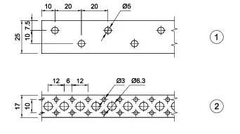 Perforuota juosta D-BP 0,75 × 25 mm – ritinys – 25 m - Image 7
