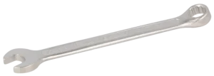 Kombinuotasis veržliaraktis 10 mm Cr-V satinas – plastikinė pakabinama pakuotė – 1 vnt.