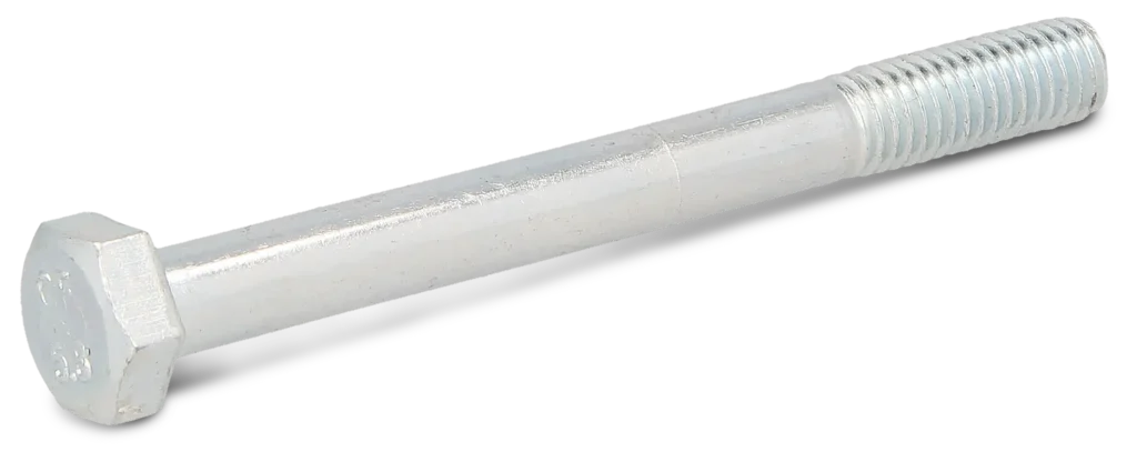 DIN931 Varžtas su daliniu sriegiu 6 × 80 mm klasė 5.8 – kartoninė dėžė – 10 kg