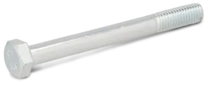 DIN931 Varžtas su daliniu sriegiu 5 × 40 mm klasė 5.8 – kartoninė dėžė – 10 kg