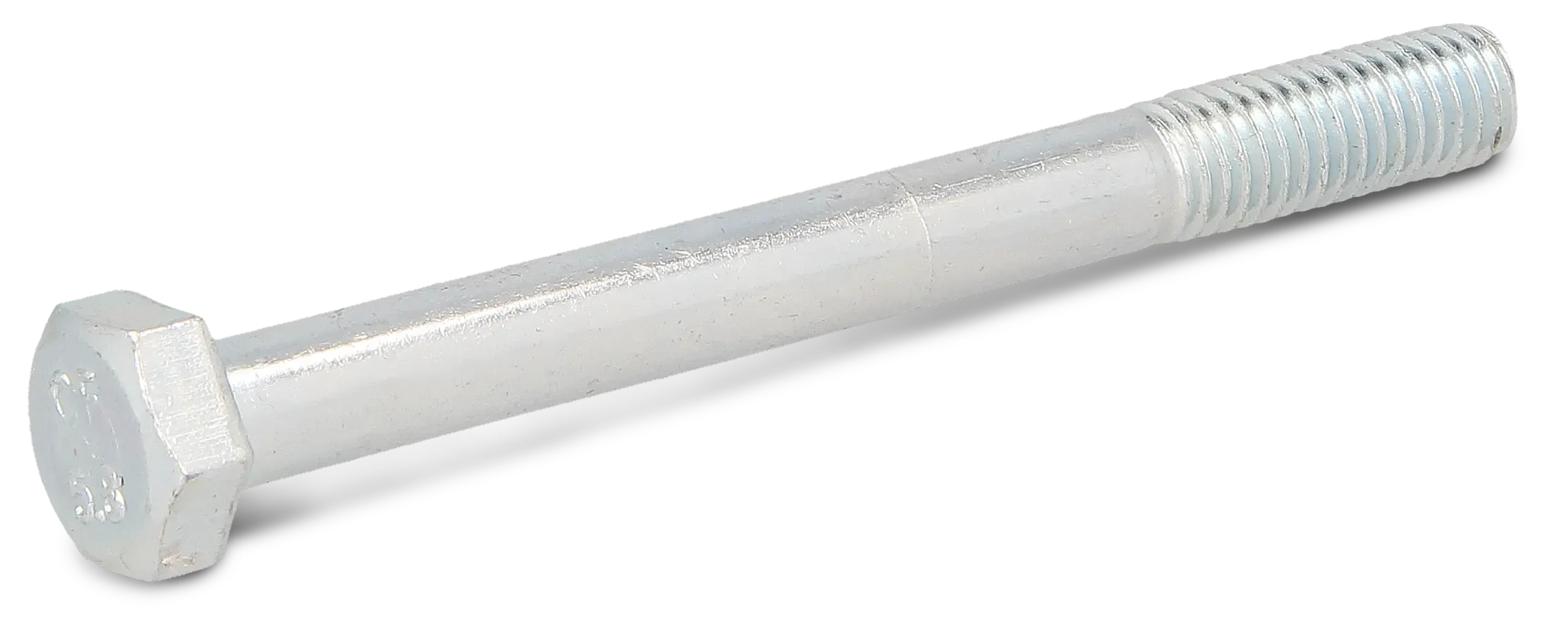 DIN931 Varžtas su daliniu sriegiu 10 × 80 mm klasė 5.8 – kartoninė dėžė – 5 kg